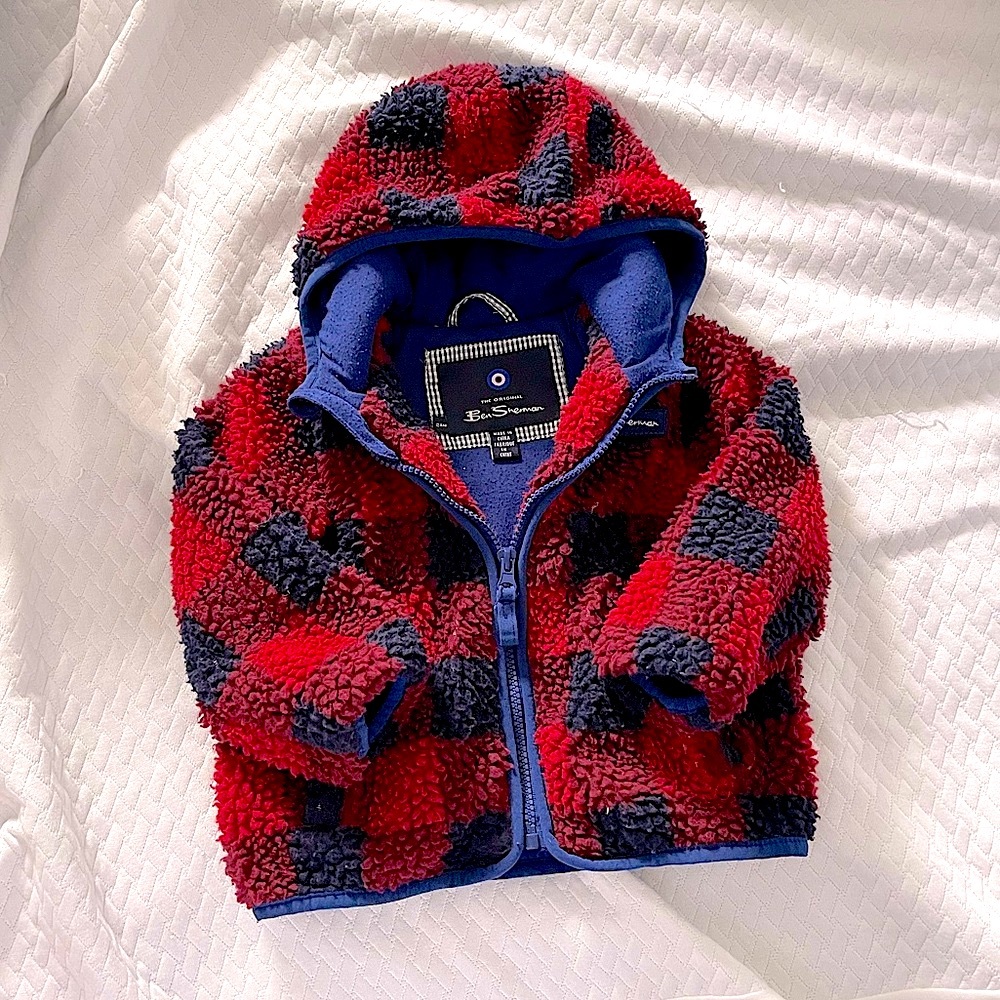 Kids Ben Sherman Sherpa Coat